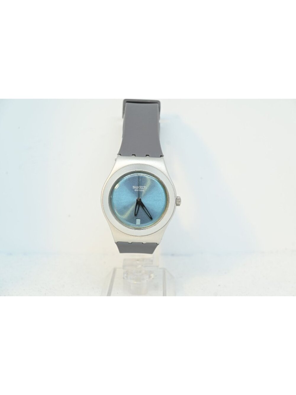 2001 Swatch Irony Falling Star YLS1011 Blue Sun-Brushed Dial Watch 33mm